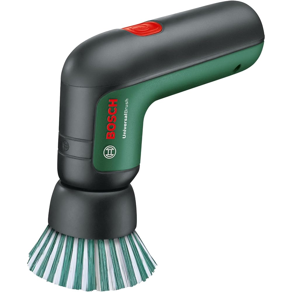 Bosch DIY 3.6V cordless cleaning brush (main body, hard brush, detail brush, pad holder, hard polishing pad, soft polishing pad, Micro USB cable included) BRUSH waterproof function Cleaning around water