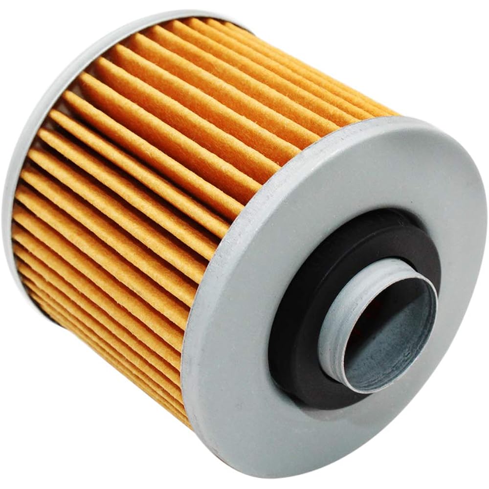 Yerbay Motorcycle Oil Filter 2 Pack for Yamaha XV1000 Virago SE 1000 1981-1985 1988 1989 / XV1100 Virago 1100 1986-2000