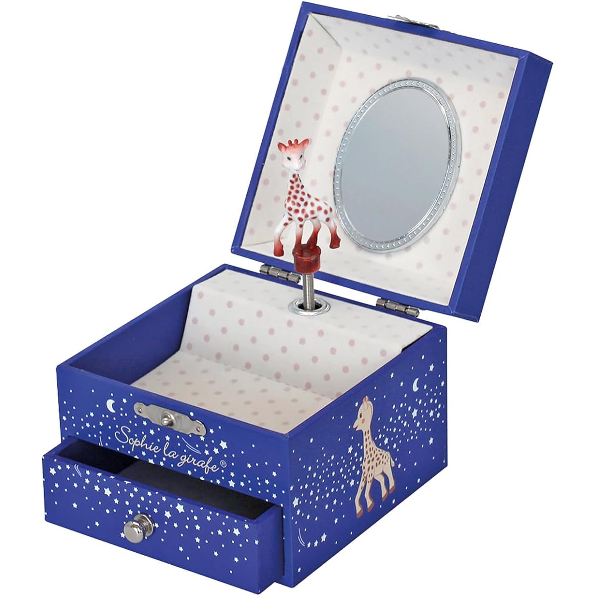 Trousselier - Sophie the Giraffe - Luminous Music Box - Glow in the Dark - Milky Way