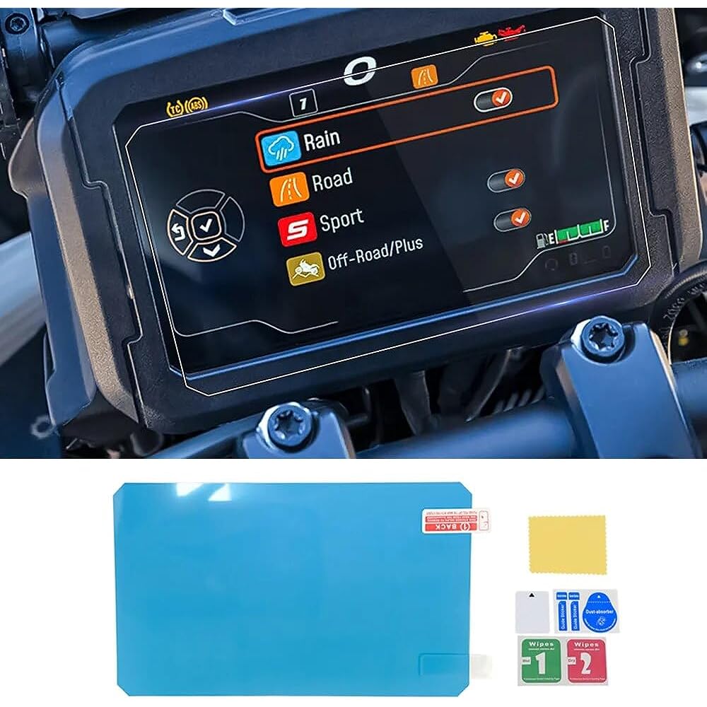 DEMUR Motorcycle Scratch Cluster Screen Dashboard Protection Instrument Film Pan America 1250 S PA1250 S PANAMERICA1250 2021 2022 Dashboard Screen Protector (Size : 6 set)