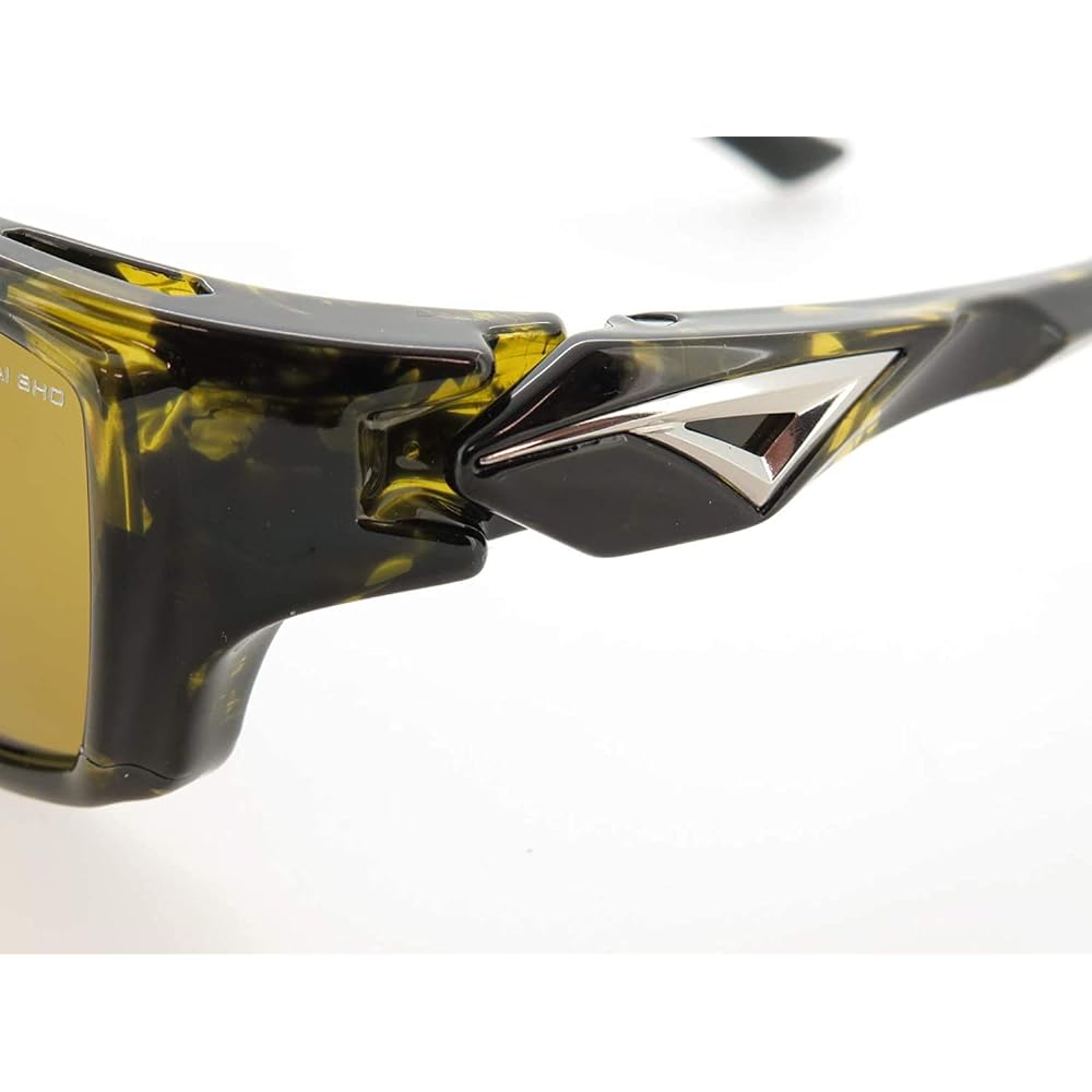[Kodak LENS × SAMURAI SHO] Polarized Sunglasses FSS-001 Color: 3 (Green Demi) Fishing Sports Sunglasses Polarized