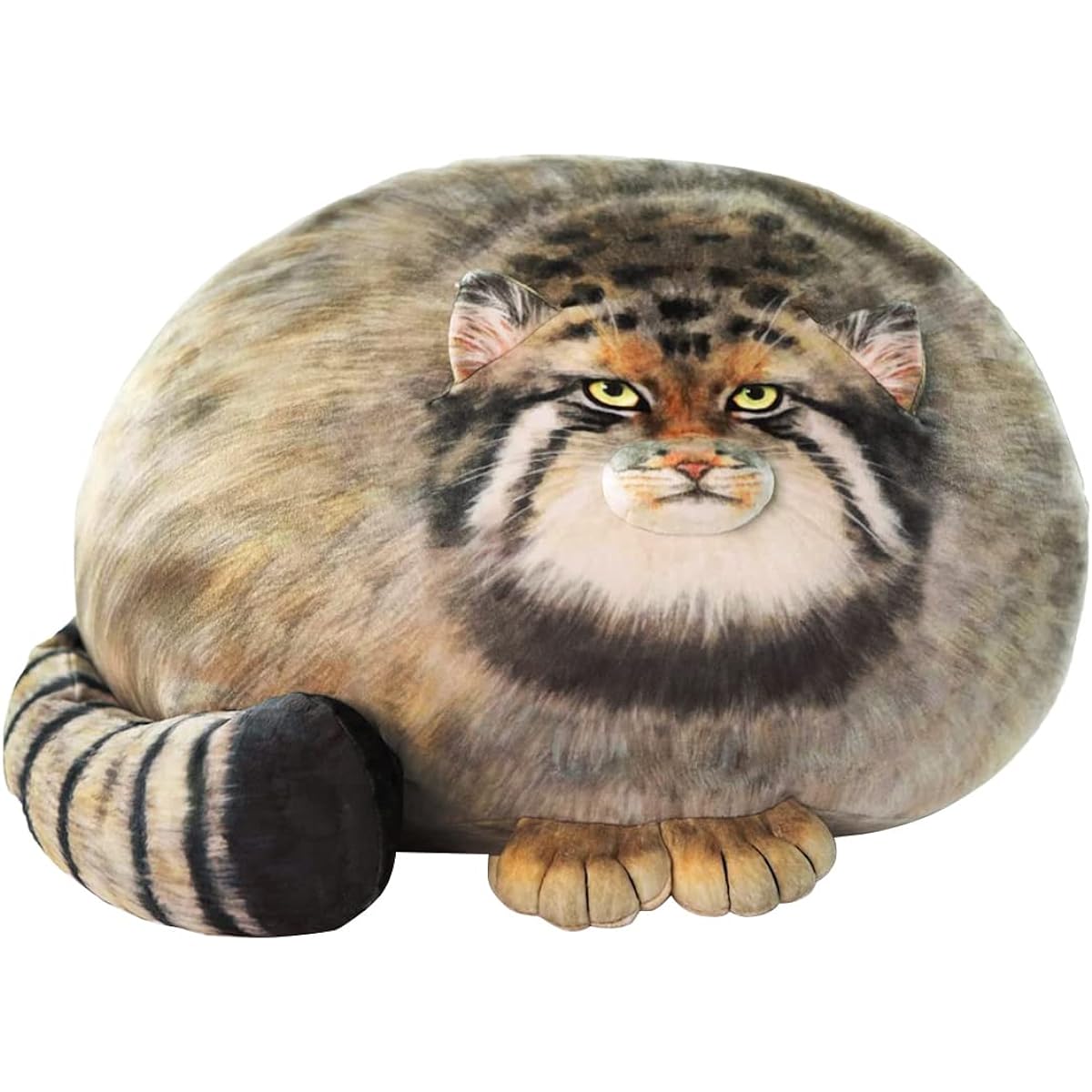 HPPBLLO Cat Stuffed Toy, Cat Stuffed Body Pillow, Fox Stuffed Pillow, Cute Animal Stuffed Toy, Soothing Doll Cushion, Soft Fierce Cat, Stuffed Toy Doll (Steppe Cat)