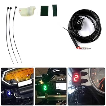Digital Meter Display Motorcycle LCD Electronics 1-6 Level Gear Indicator Digital Gear Meter For Honda CB500F CB500X 2013-2018 CB 500F CB 500X Indicator Meter Display