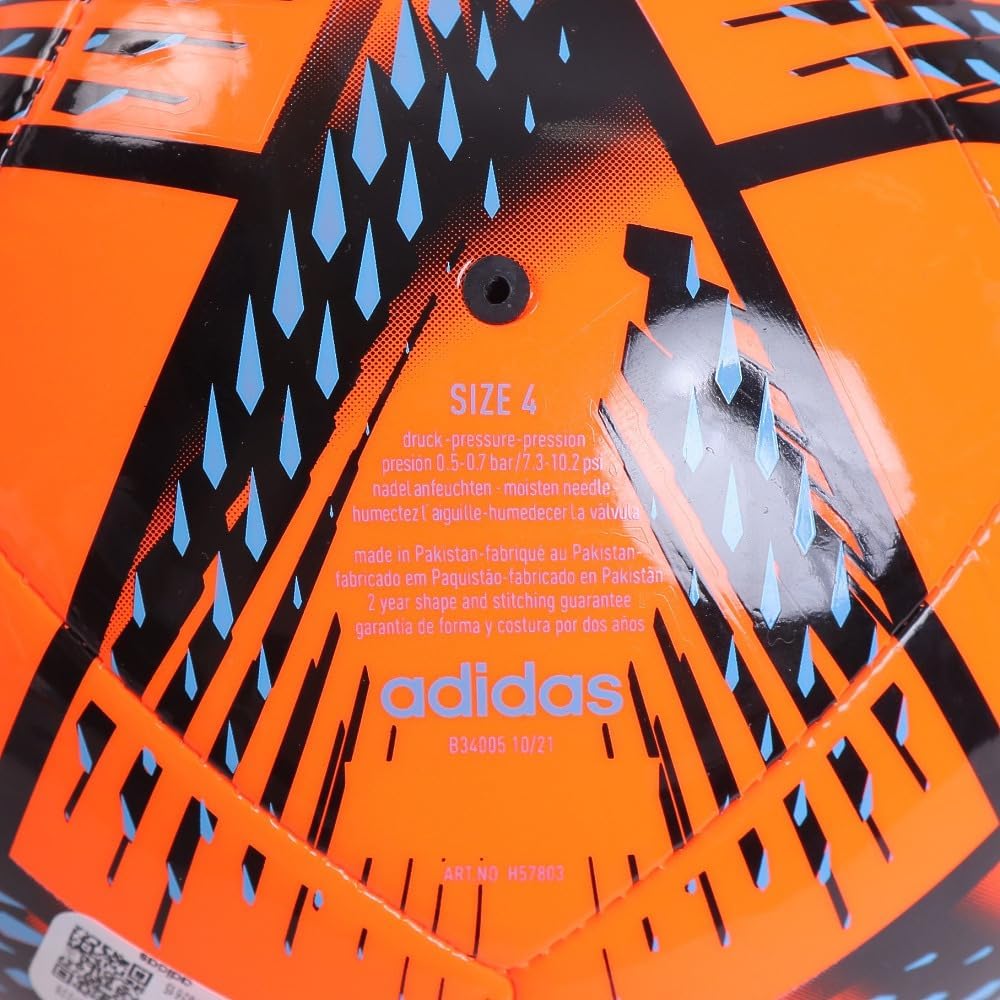 adidas Soccer Ball Elementary School Student Size 4 Ball Al Rifla Club AF4896OR