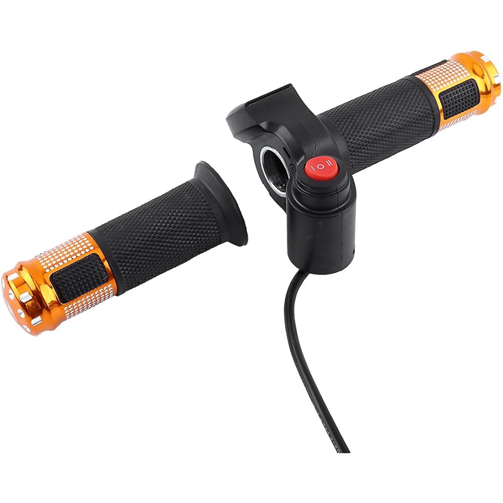 Throttle Grip Handlebar, Aluminum Alloy 3 Speed Throttle Control Handlebar Grip for Electric Bicycle default VGEBYbtshp0o95w-01