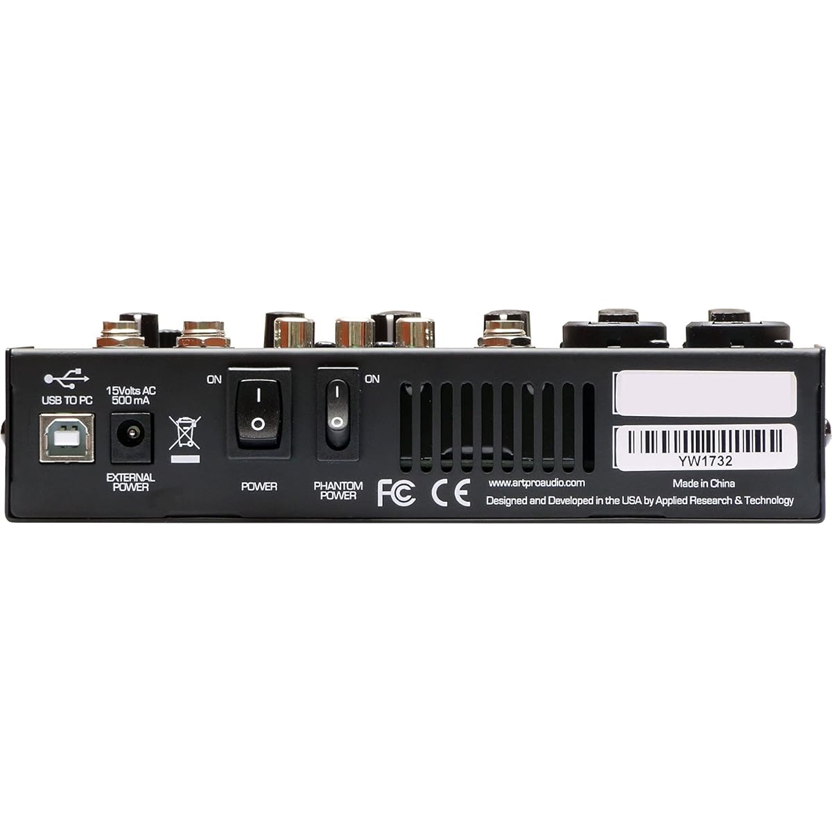 ART 6-channel mixer/USB audio interface USB MIX 6 [Domestic regular import product]