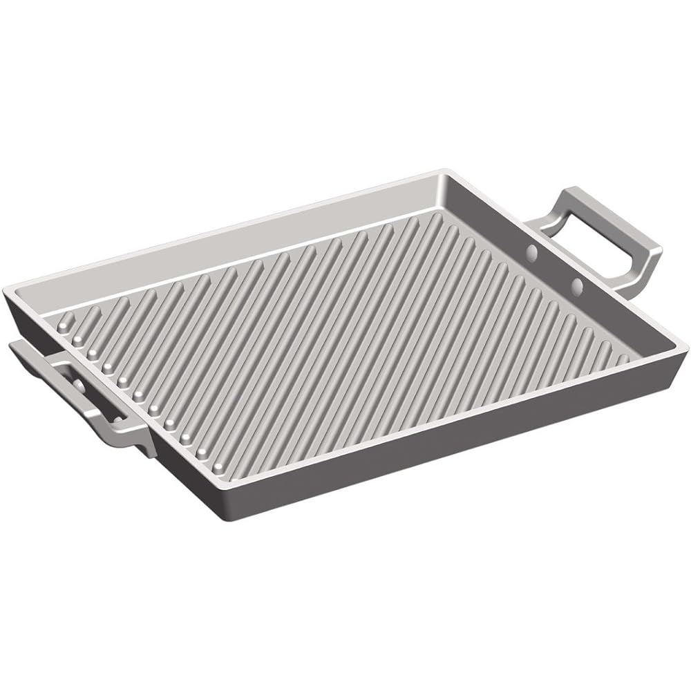 Hokuriku Aluminum Wooden Steak Pan Cast Aluminum (Small) AL02-GLL10