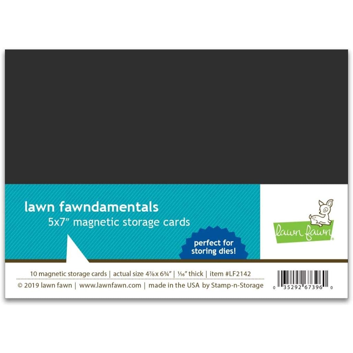 Lawn Fawn Magnetic Storage Cards 5"X7" 10/Pkg-LF2142