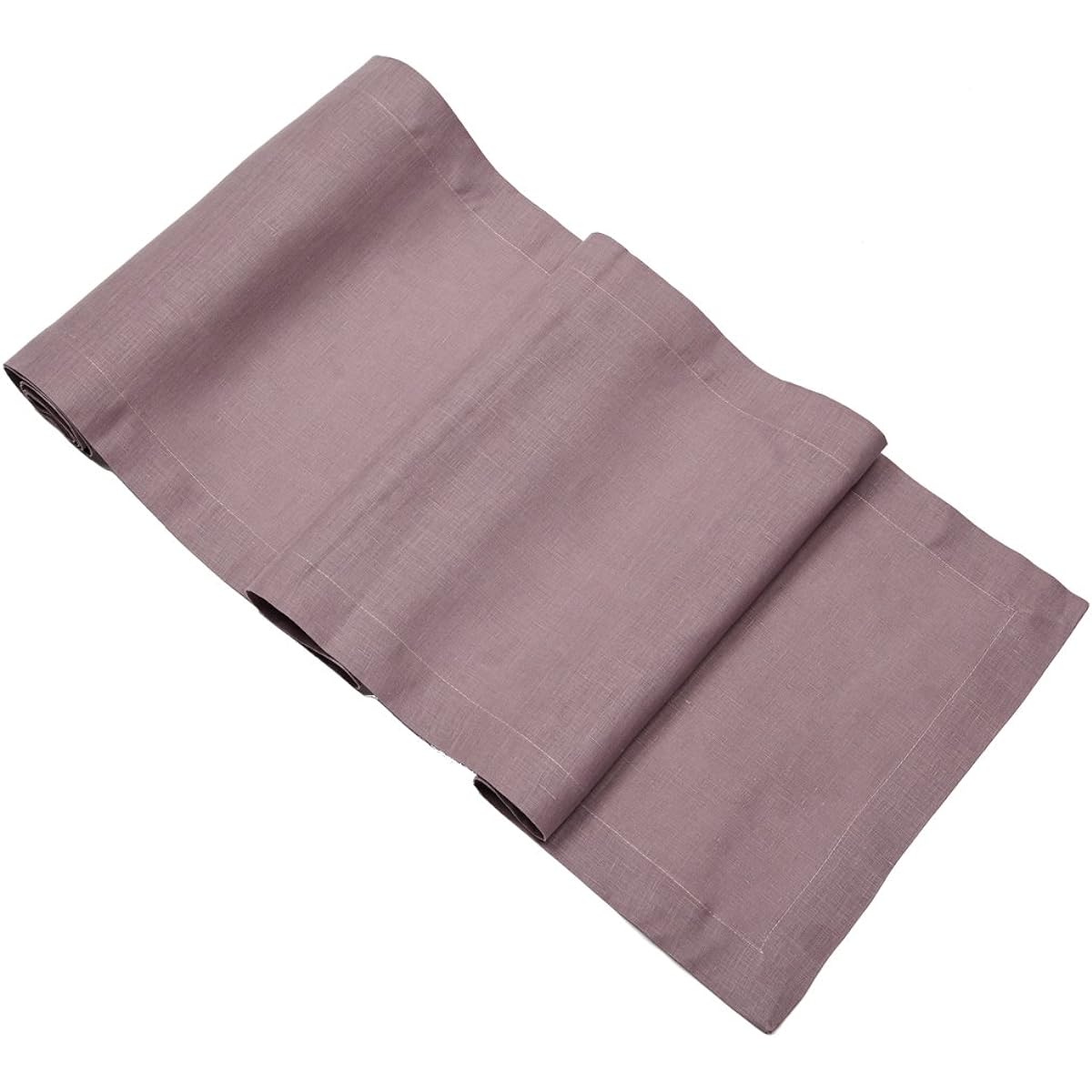 Heather Lavender Lilac Pure Linen Table Runner 14x126 Purple HEA-1045-12b