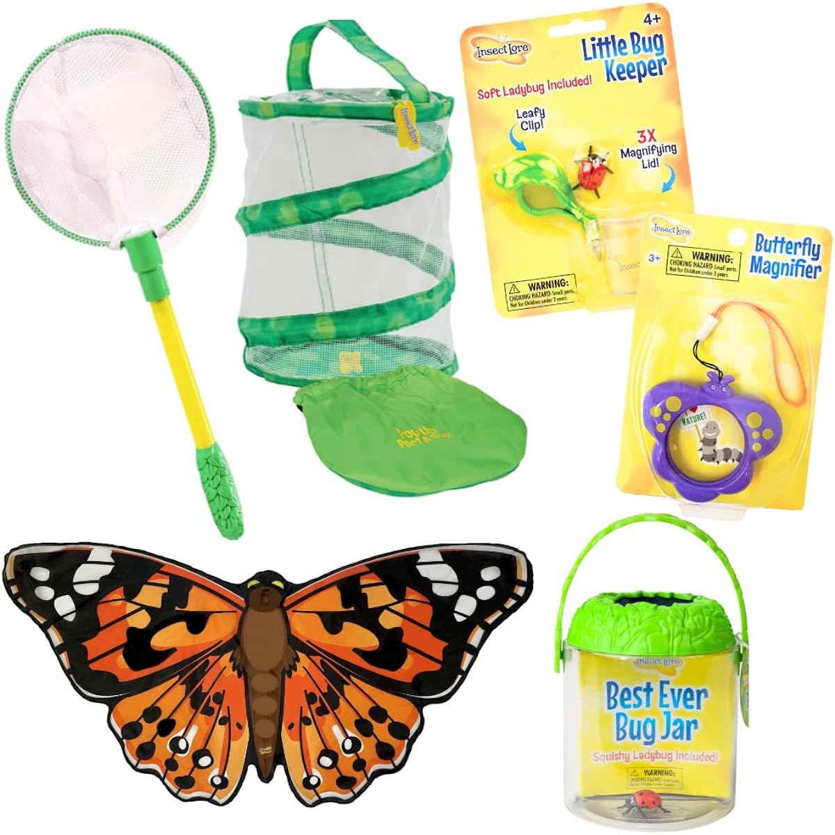Insect Lore Backyard Explorer Bundle - Bug Catcher Kit for Kids - Outdoor Toys for Boys & Girls Ages 4 5 6 7 8