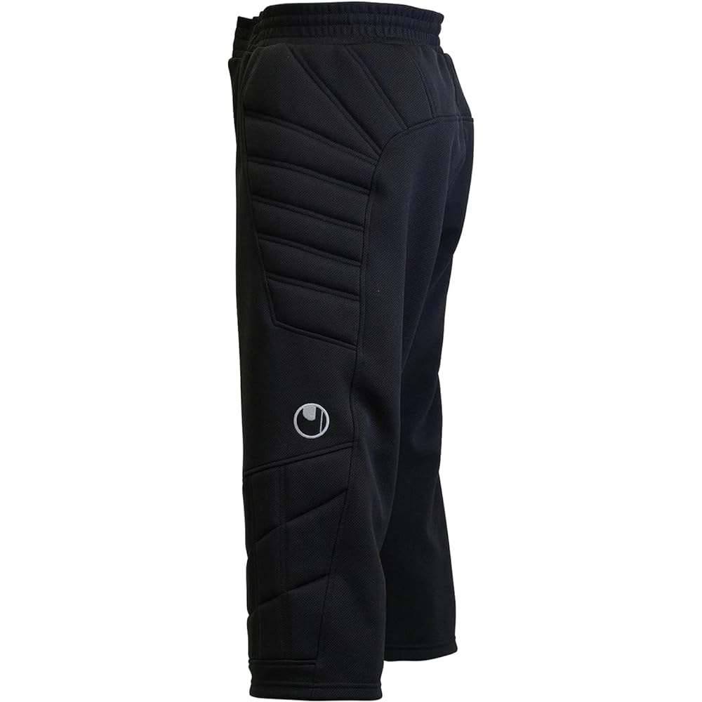 uhlsport Soccer Goalkeeper GK3/4 Pants U91102 Black with Pad