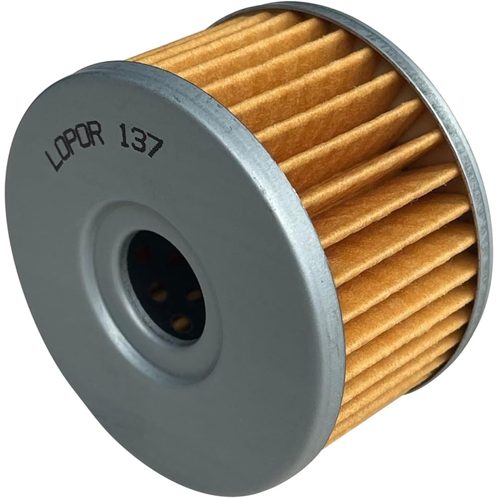 12 Pieces Motorcycle Oil Filter Applicable for DR500 Z, D Offroad 83-84 DR600 S-SU, R, RU, F, G, H, JSN41A 85-89 DR600 RL, UL, M, UM 90-91
