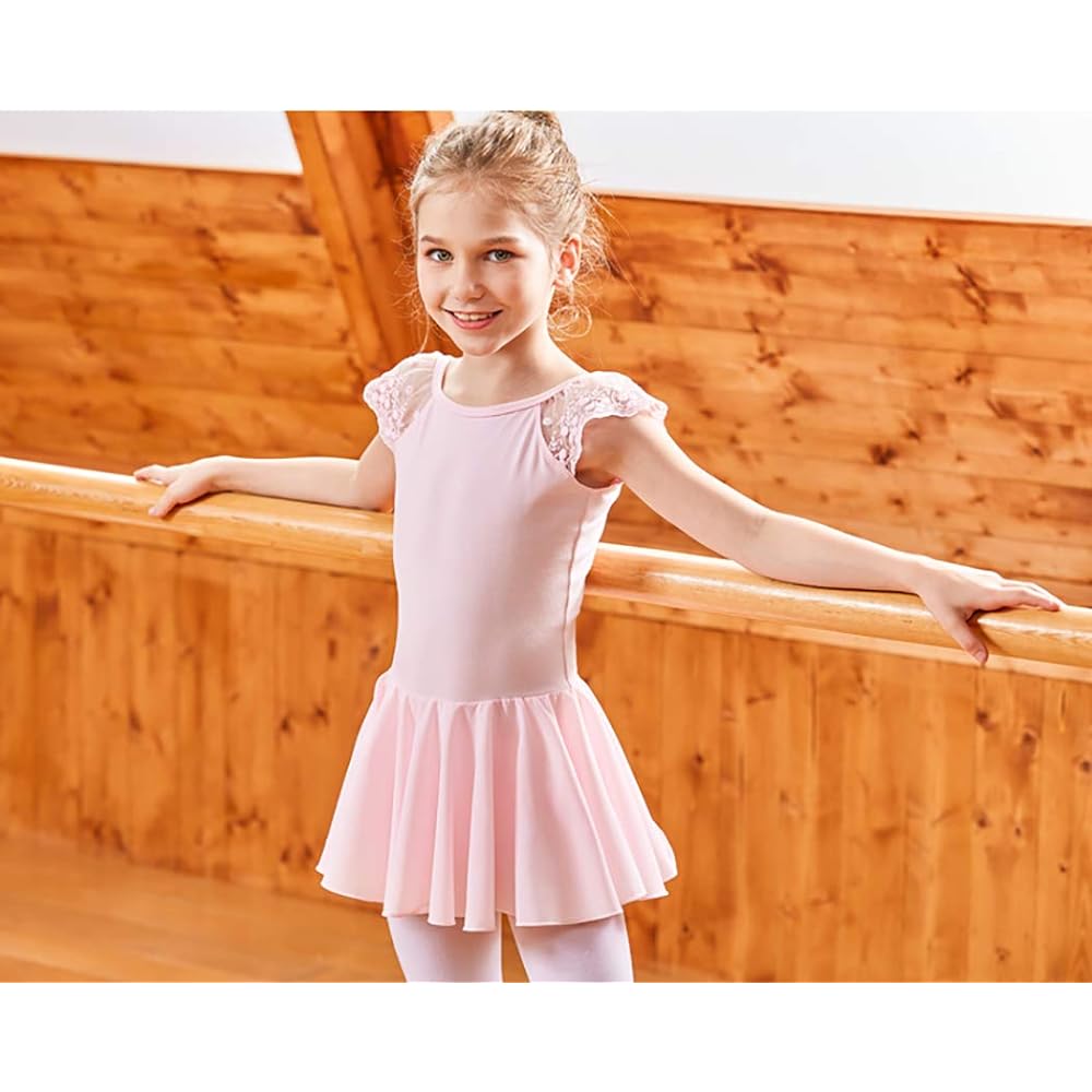 Manana ma4 Silkily Manana Leotard Ballet Children's Skirt Dress Lace Snap Costume Kids Junior Girls