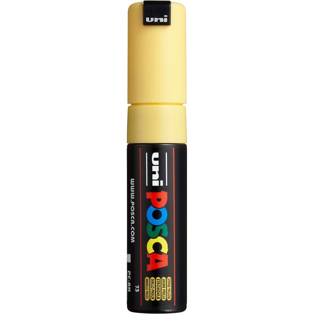 PC-8K Posca Broad Chisel Tip Straw Yellow