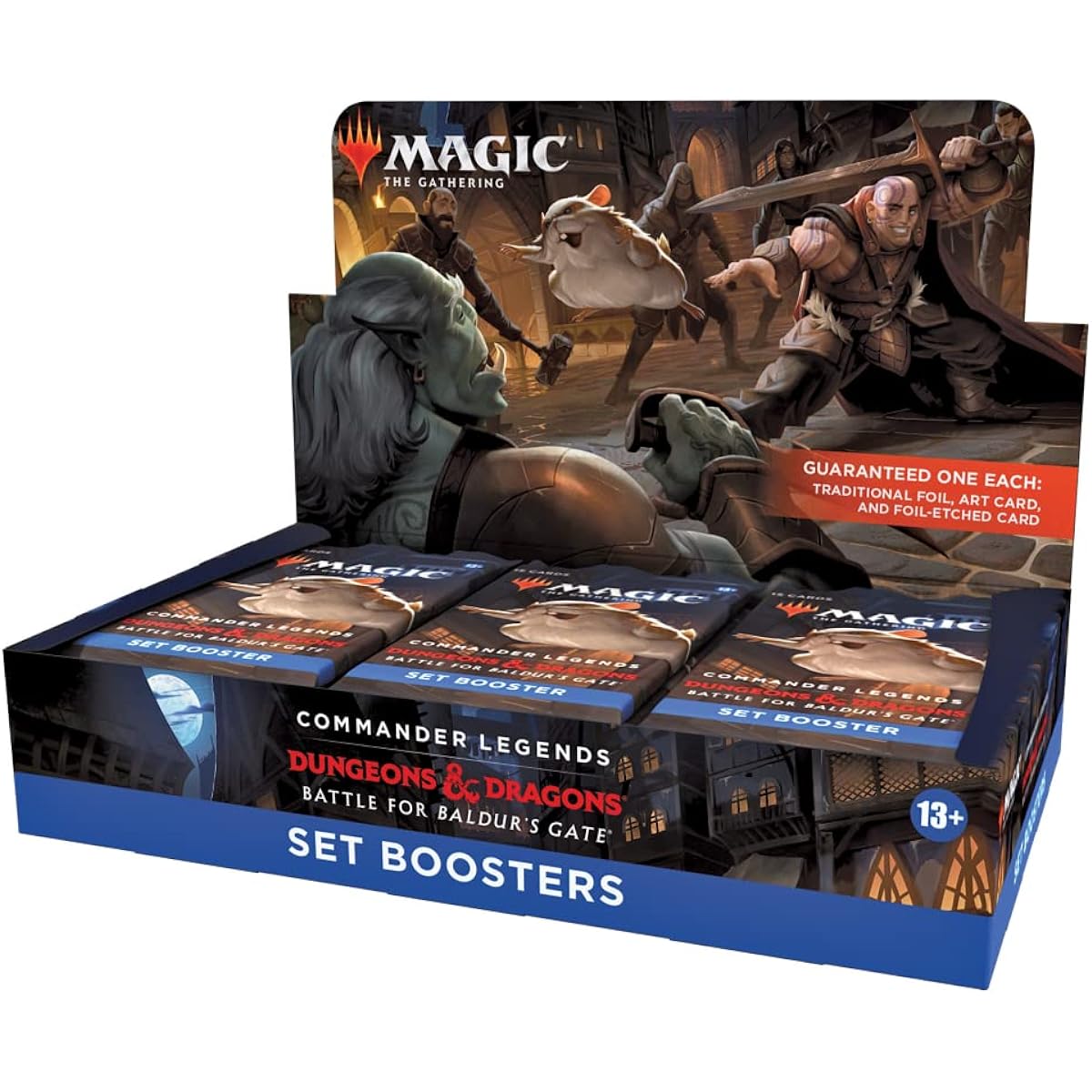Magic: The Gathering Commander Legends: Battle of Baldur's Gate Set Booster English Version (BOX) D10050000 MTG Trading Card Wizards of the Coast D10050000