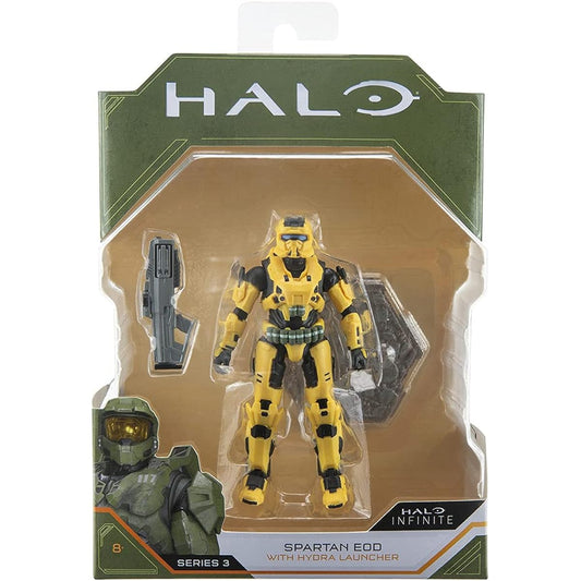 Halo Spartan Collection 4 inch Spartan EOD /w Hydra Launcher