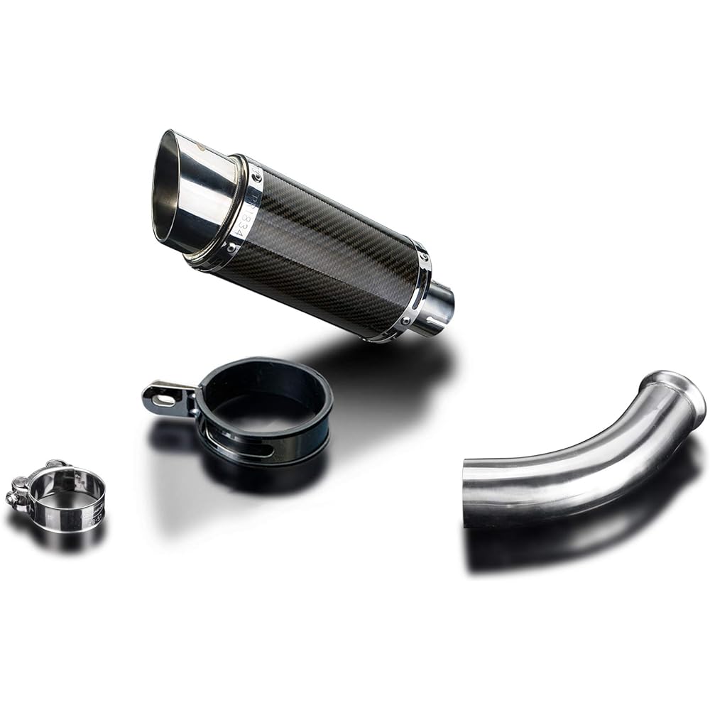 DELKEVIC Slip-on Carbon Muffler for HUSQVARNA VITPILEN 401/SVARTPILEN 401 2018 200mm KIT01JG