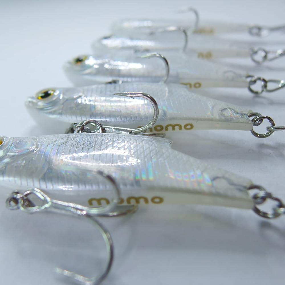 Momo Lure Sea Bass Lure Vibration Knife Edge Vibe 70ES 55ES High Performance Small Blue Fish Sakuramasu Standard Lure