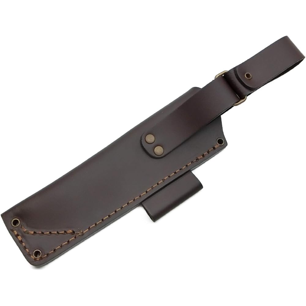 BRISA Leather Sheath 125 Nesmuku Fire Steel Loop