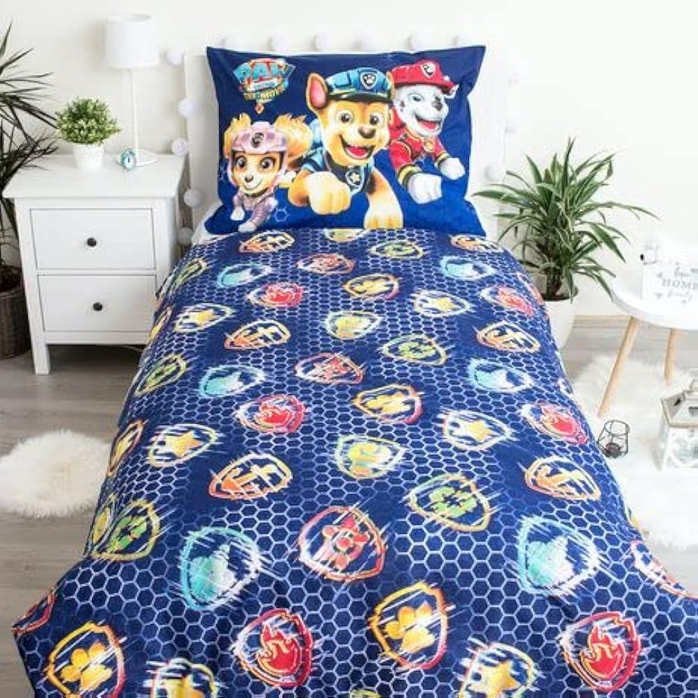 Paw Patrol Paw Patrol Paw Patrol Single Size Duvet Cover + Pillowcase Bedspread 8021 [Parallel Import]