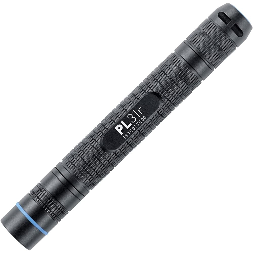 [Domestic genuine product] UMAREX WALTHER PL31r Pen-shaped flashlight LED light Handy light For work Stored in chest pocket etc. UMA37129 Black Small