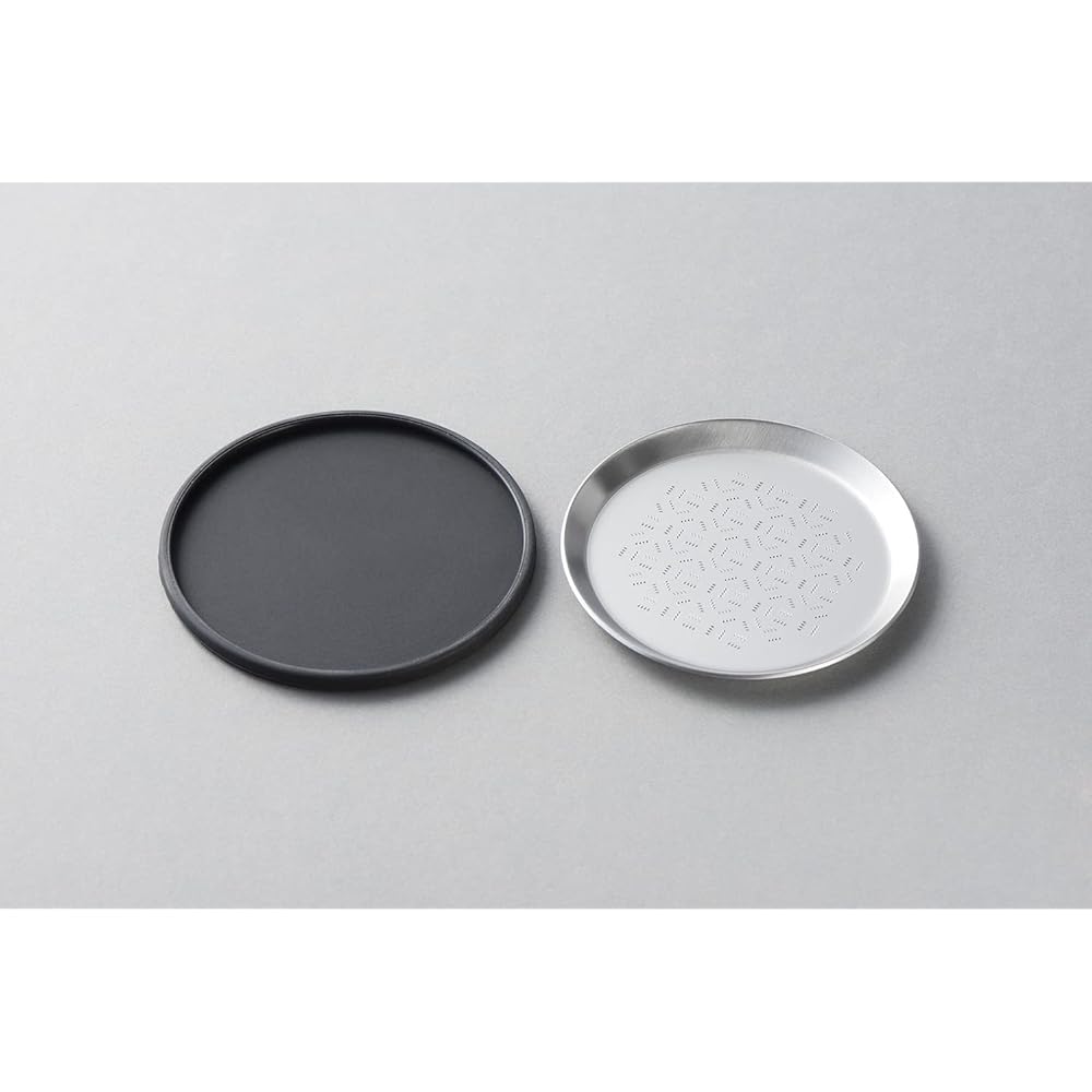 Tsuboe's finest grater, round plate -maruzara-, for wasabi only, made in Japan, Tsubamesanjo