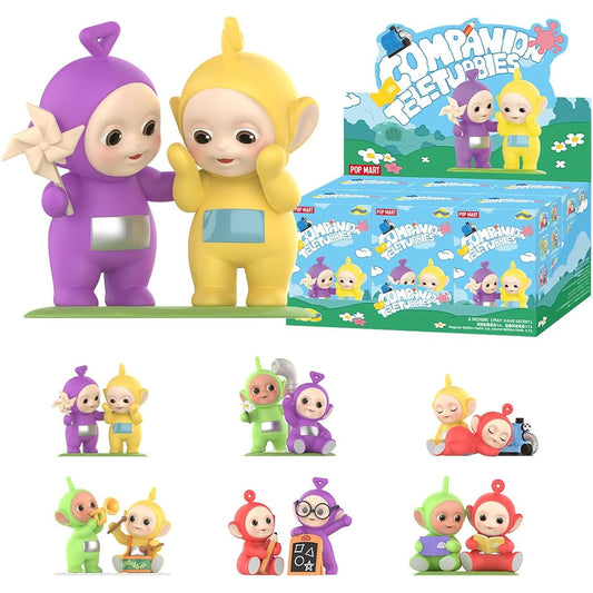POP MART Teletubbies Companion Series [Assorted Box 6 Pieces] Pop Mart Gachapon Blind Box Figures Plastic Model Premium Toys PVC Soft Vinyl Original Character Birthday Gift