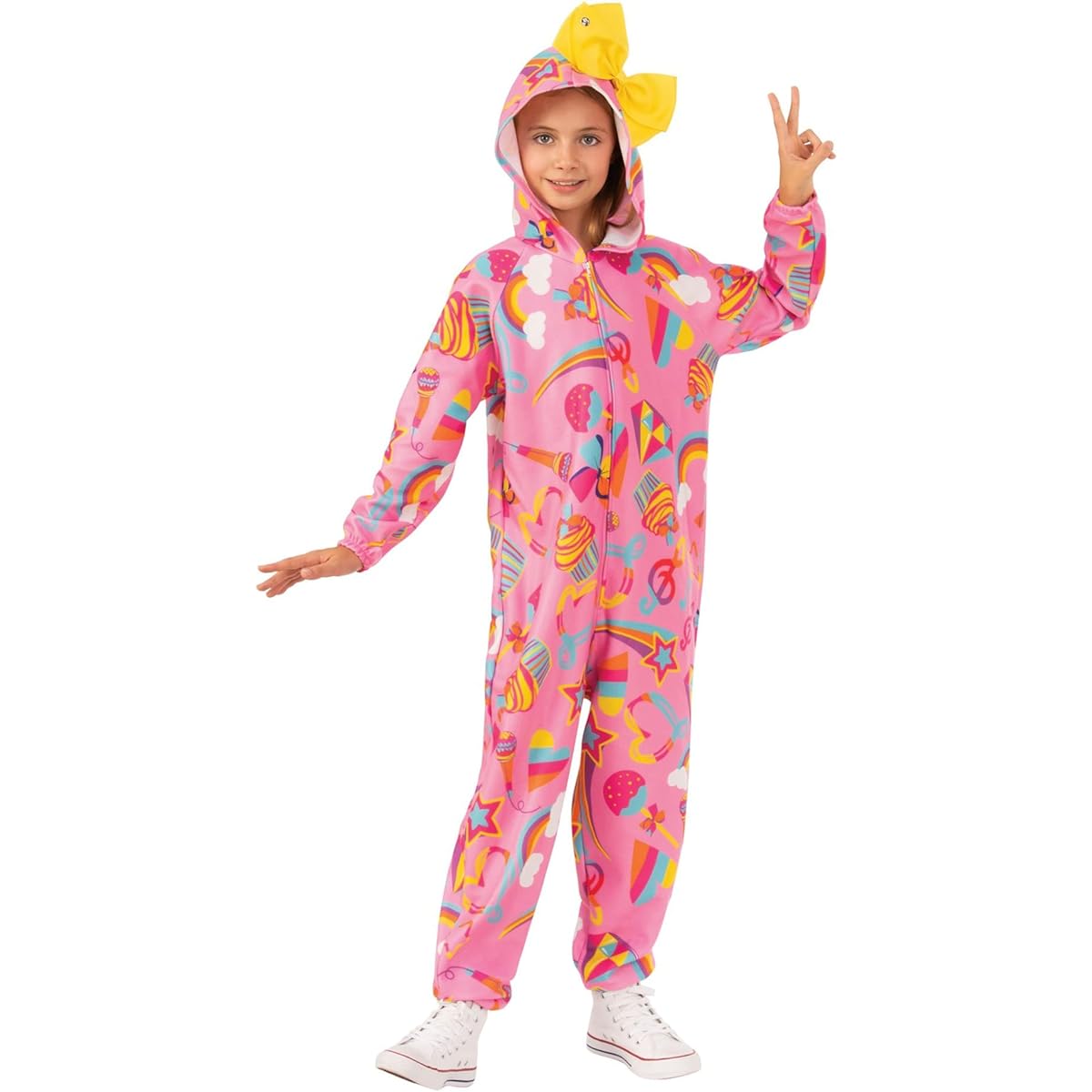 Rubie's Pretty JoJo Siwa Onesie Pink Costume