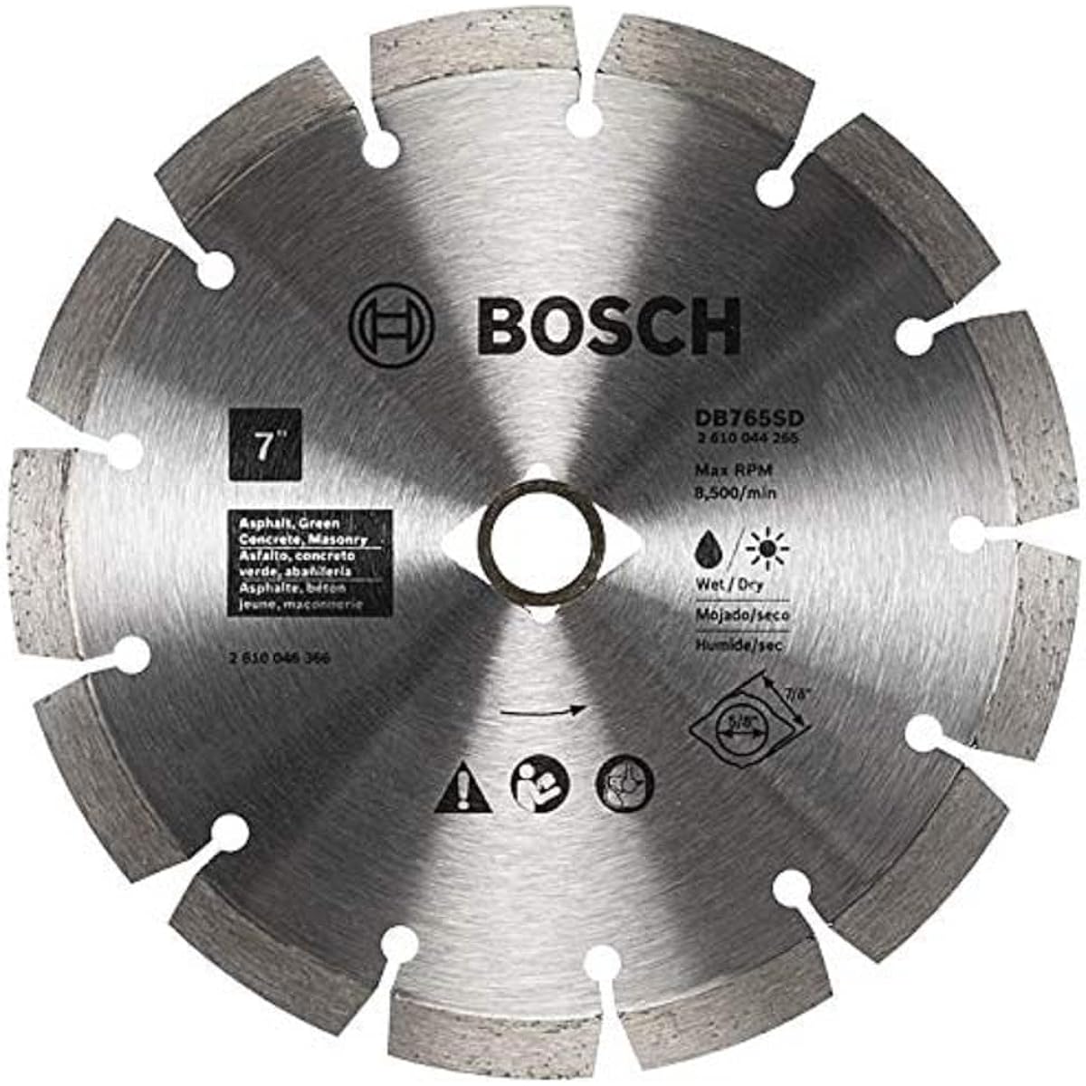 Bosch DB765SD 7 In. Standard Segmented Rim Diamond Blade