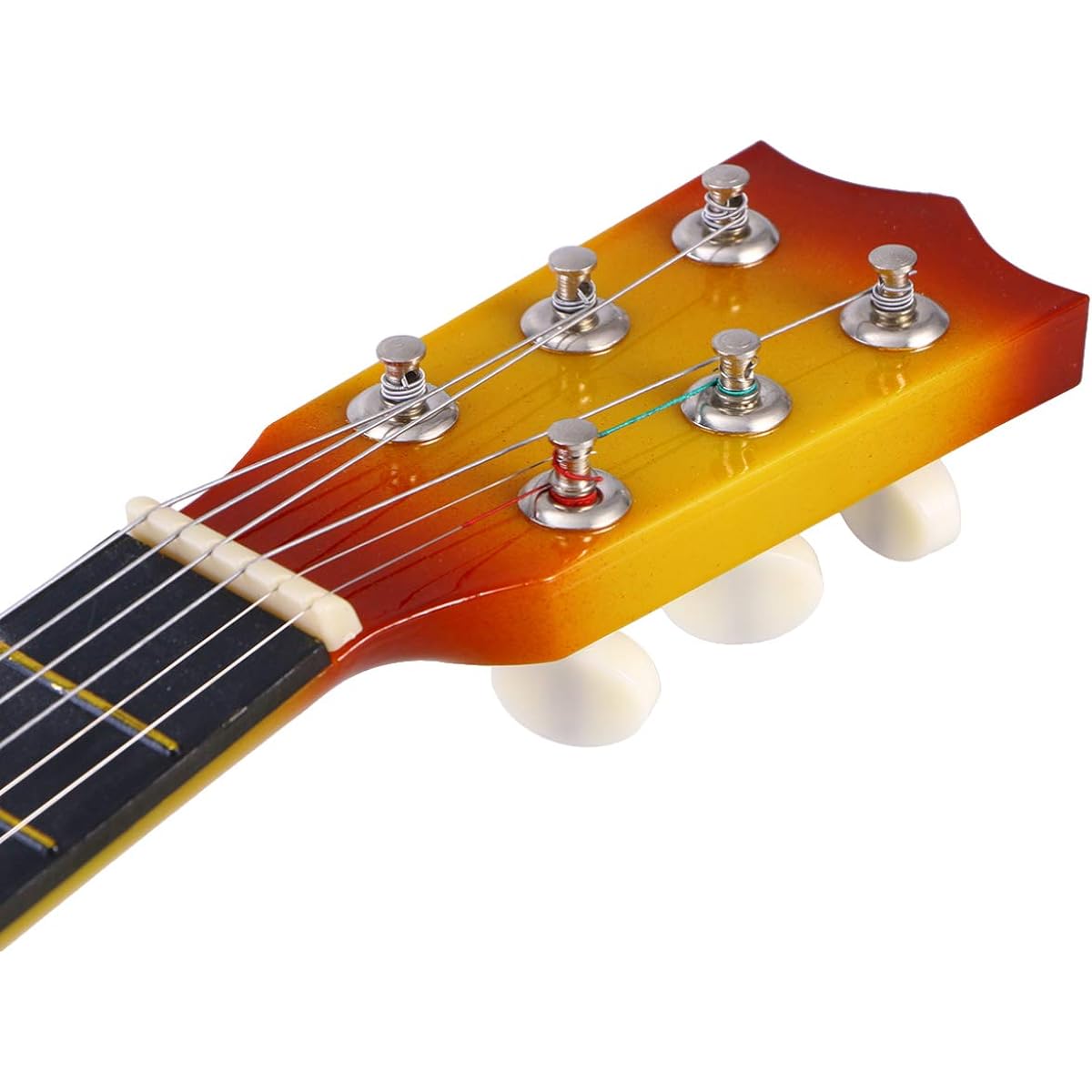 Toddmomy Portable Guitar 21 Inch Acoustic Guitar Classic Acoustic Guitar Small Portable Wooden Guitar for Children Beginners Adults Teens (Giallo) Kids Guitar