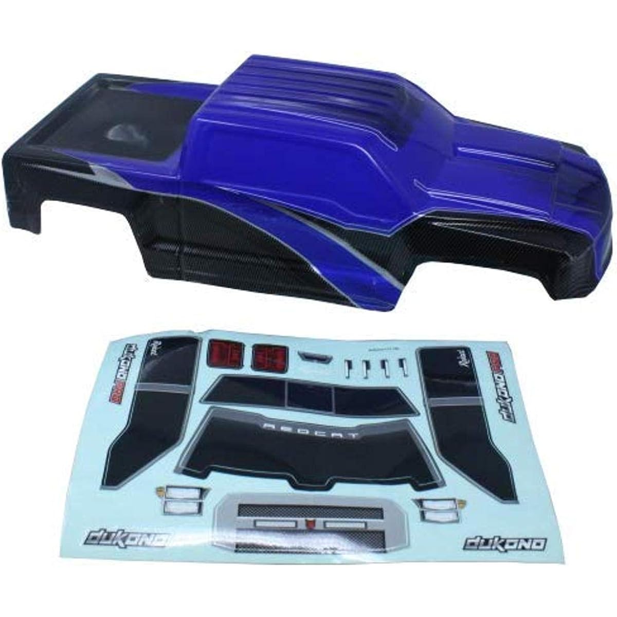 Redcat Racing H10-Bl 1/10 Scale Dukono Body Blue