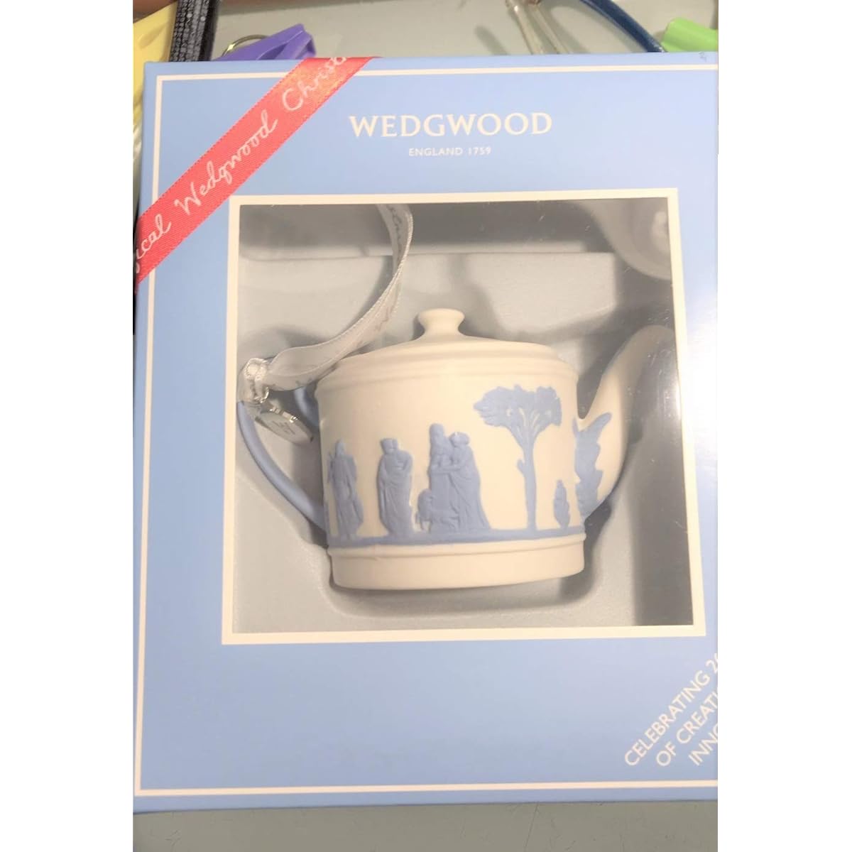 Wedgwood 260th Anniversary Ornament Teapot