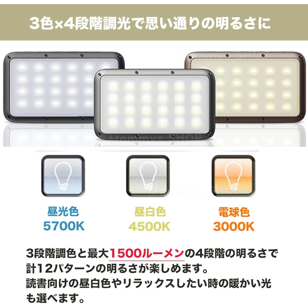 LUMENA2X Lumena 2X Genuine Japanese Product 1500 Lumens Includes Exclusive Pouch and Genuine AC Adapter (Metal Gray)