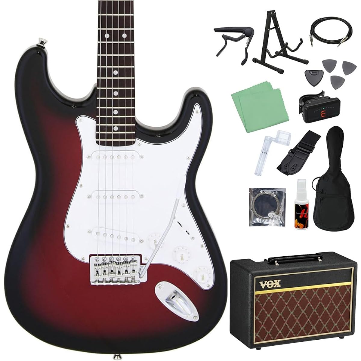 LEGEND LST-Z RBS Electric Guitar Beginner 14-piece Set [With VOX Amplifier] Legend