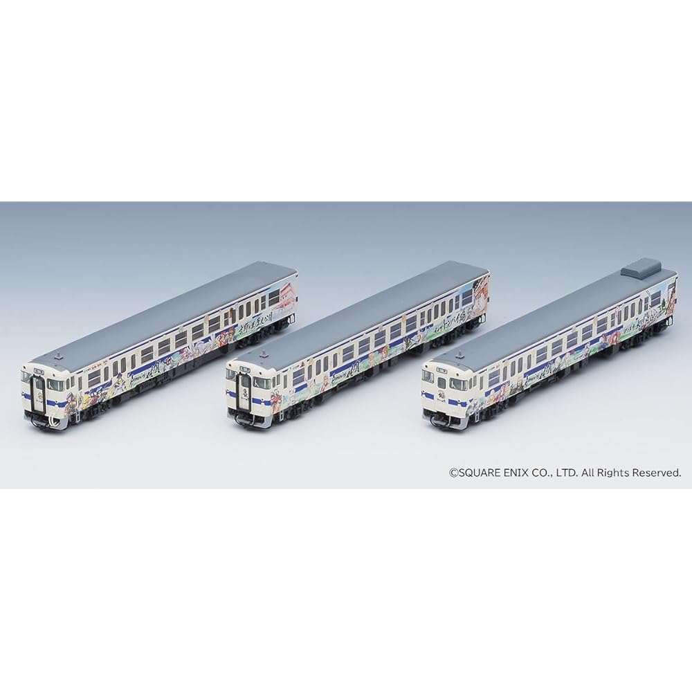 TOMYTEC TOMIX N Gauge JR Kiha47 8000 Type Romancing Saga Wrapping Set A 98537 Railway Model Diesel Car