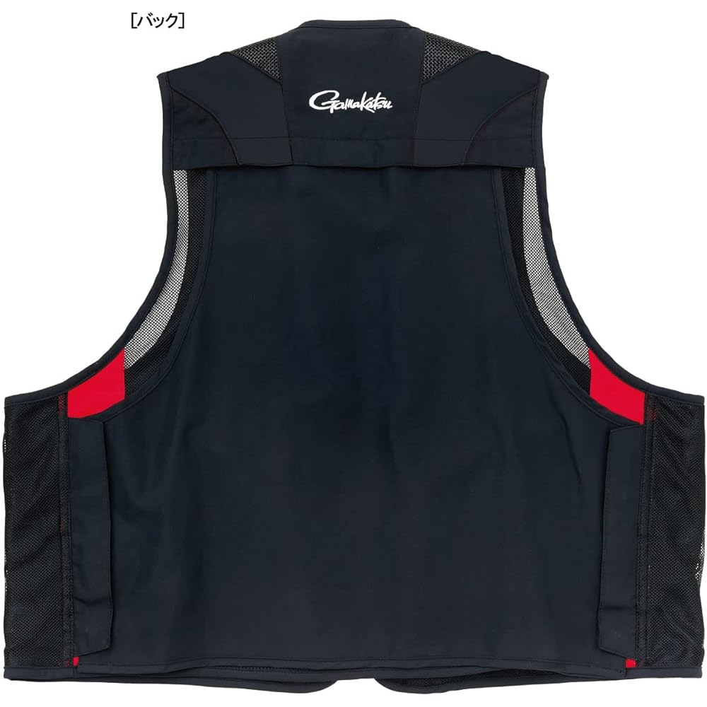 Gamakatsu Fishing Vest GM2325 Black