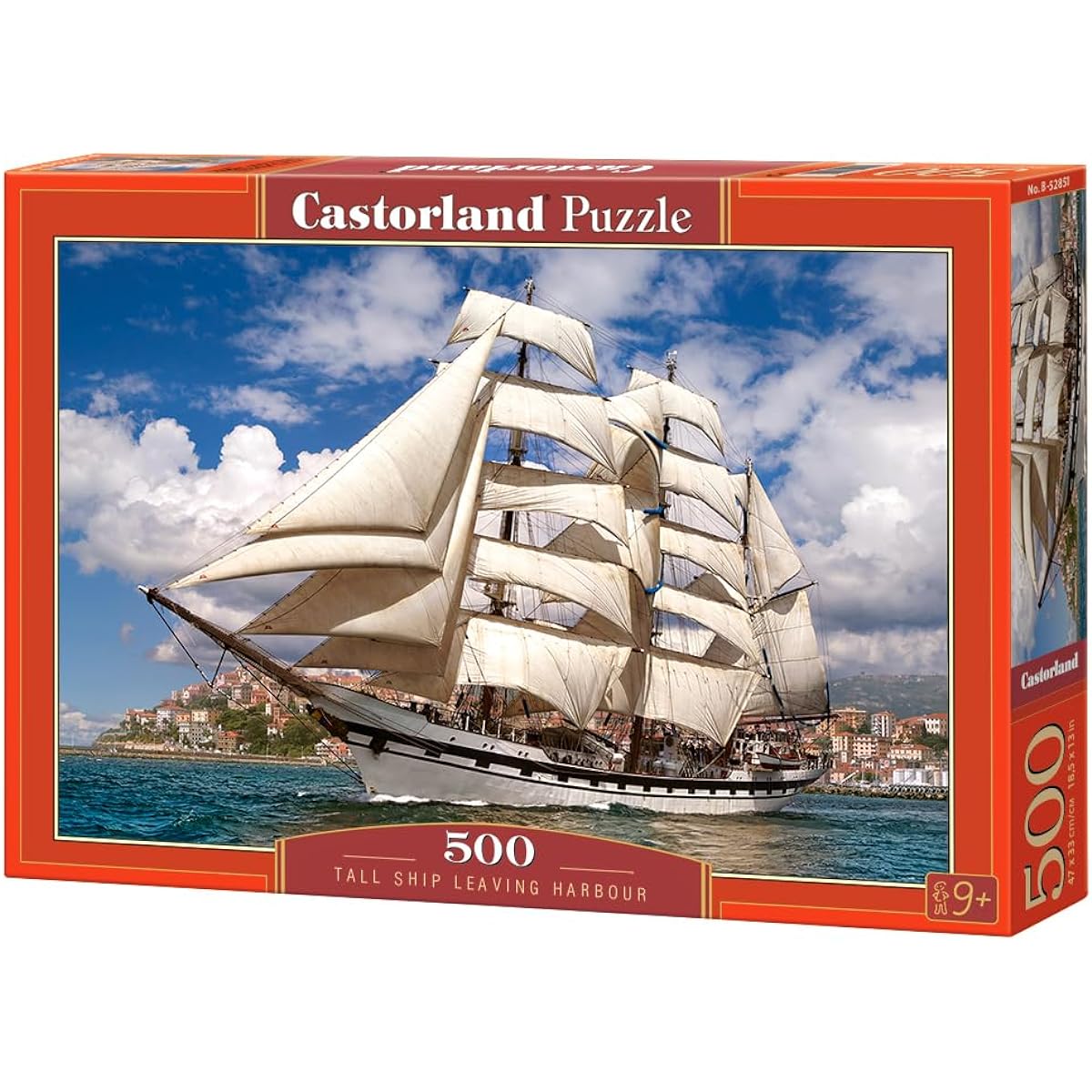 Castorland Jigsaw 500pc -tall Ship Leaving Harbour