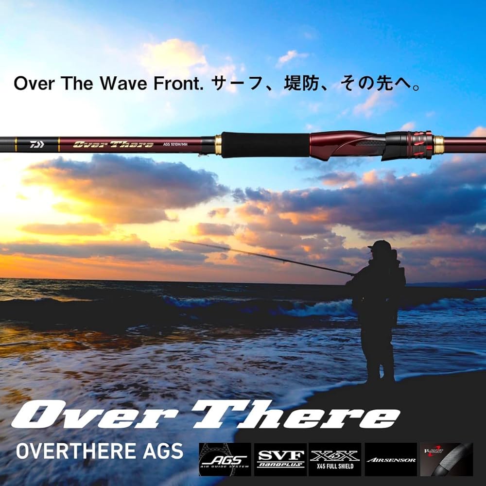 DAIWA Shore Jigging Over There AGS 97M/109ML/M/1010M/MH