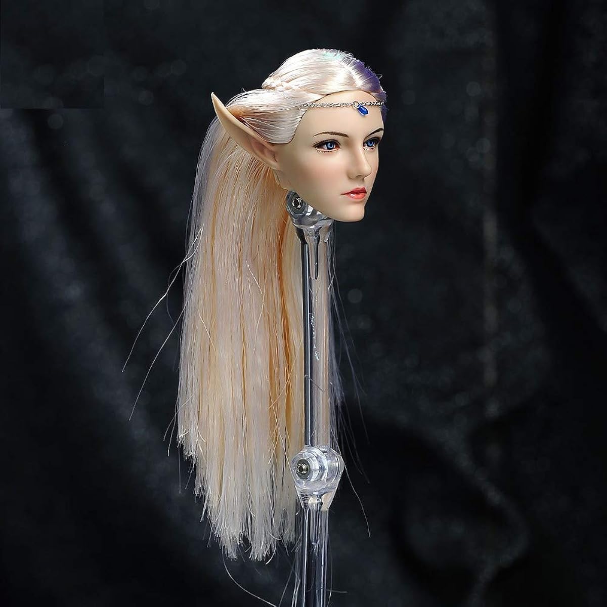 1/6 Scale Fairy Elf Queen Head Sculpt for 12 inch Action Figure