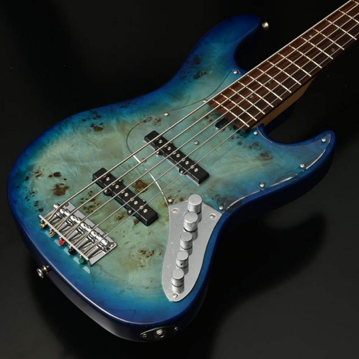 Bacchus WJB5-BP/Act BL-B 5 string bass active PU blue burst Bacchus