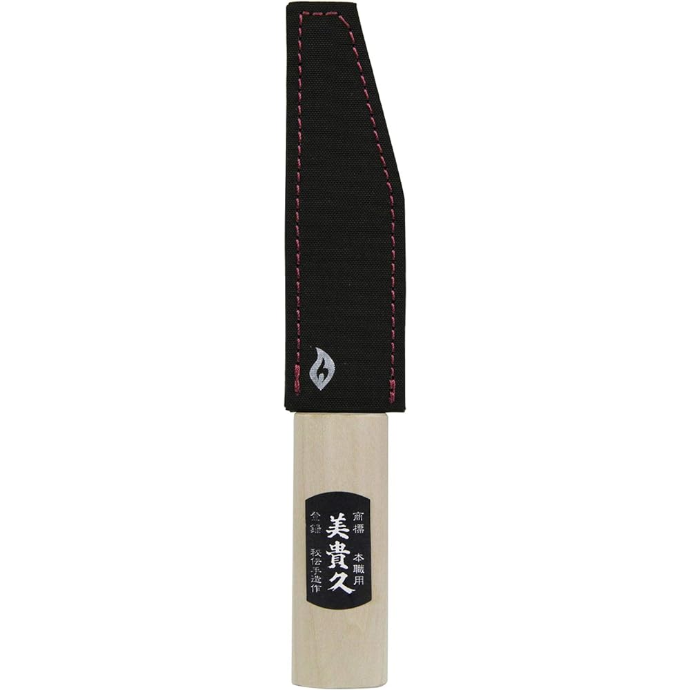 Mikihisa gouging knife with sack 22-135C polished 135mm