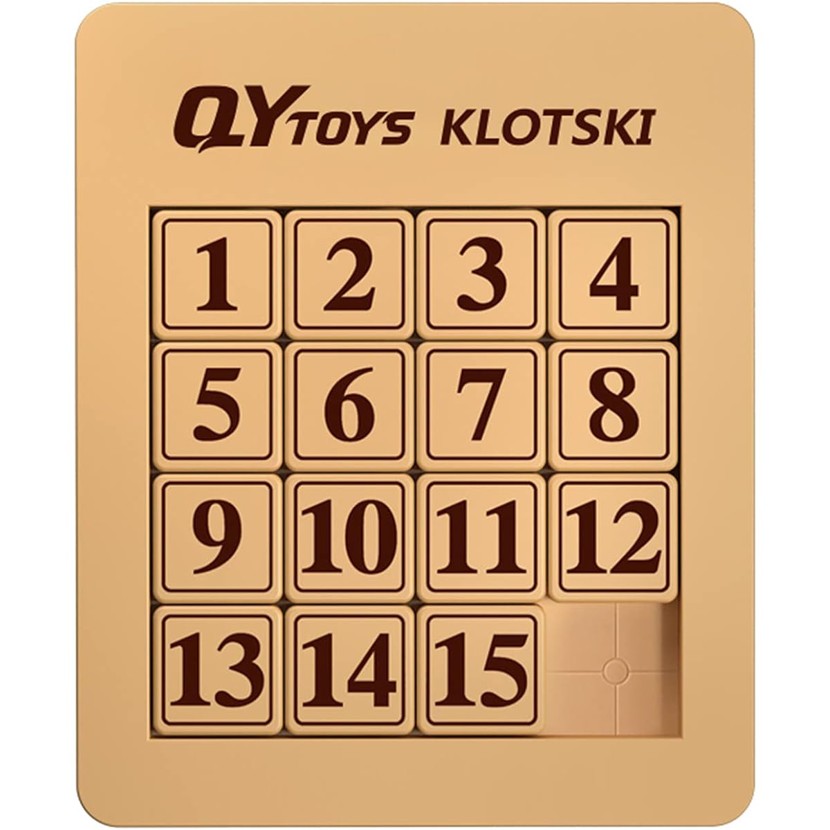 Cuberspeed Magnetized Klotski Puzzle Slide Number Puzzle Puzzle Brain Teaser Toy Tangram Jigsaw Puzzle Intelligence 15 Klotski Puzzle