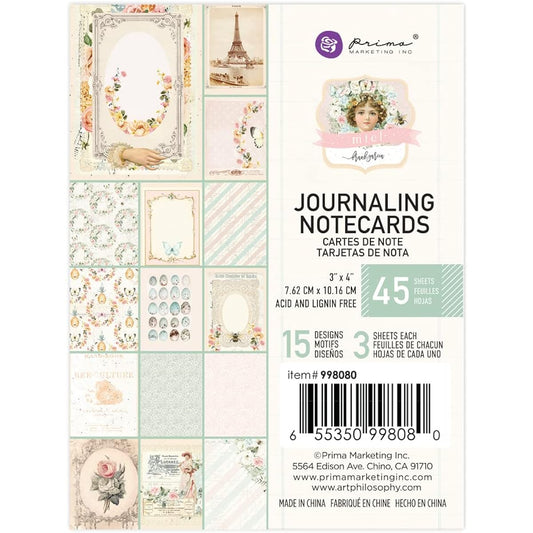 Prima Marketing Paper Pad Collection Miel (Frank G) 3" x 4" Journal Kit Scrapbooking Supplies Materials Art Journal Planner Decoupage Album Mother's Day Decor Memorial Day