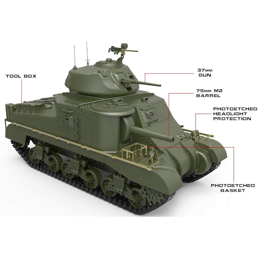 Miniart 1/35 British Army Grant Mk.1 Plastic Model MA35276