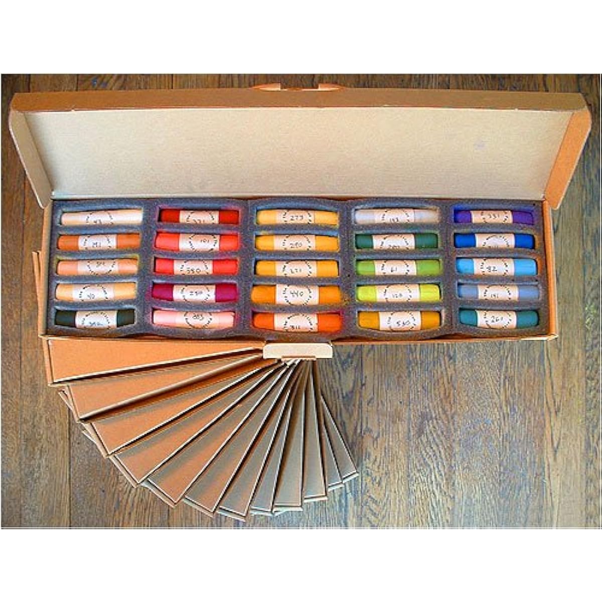 Mt. Vision Handmade Pastels - Set of 25 Blue Shades