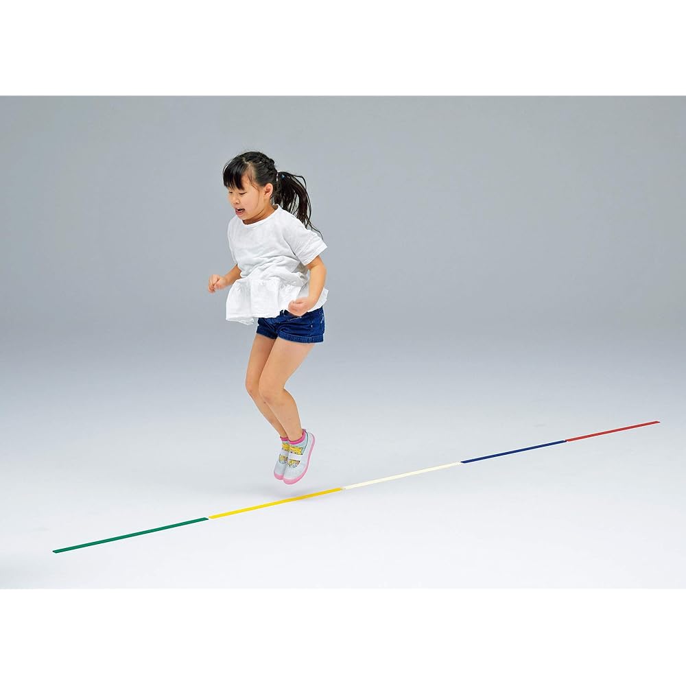 TOEI LIGHT Step Color Rubber Line 60 B2705 Blue, Green, Red, White, Yellow