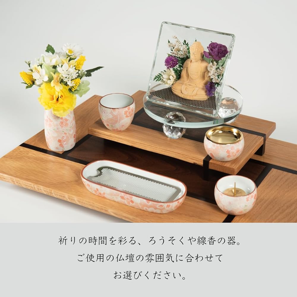 Sunmeni Amane Lying Incense Plate For Obon and Memorial Ceremonies Arita Ware Hasami Ware Buddhist altar Fittings for Mini Buddhist Altars and Stage Altars Easy to Match with Modern Buddhist Altars, Furniture Style Stage Altars, etc. Miyazakura Blue 53 x