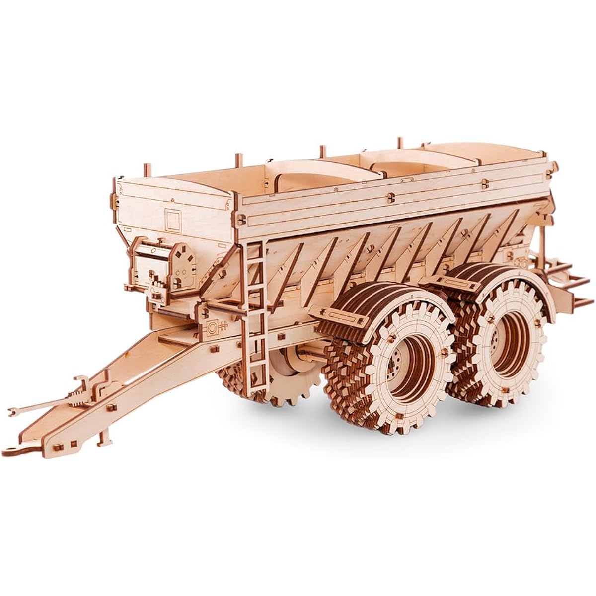 Eco Wood Art Construction Kit Trailer