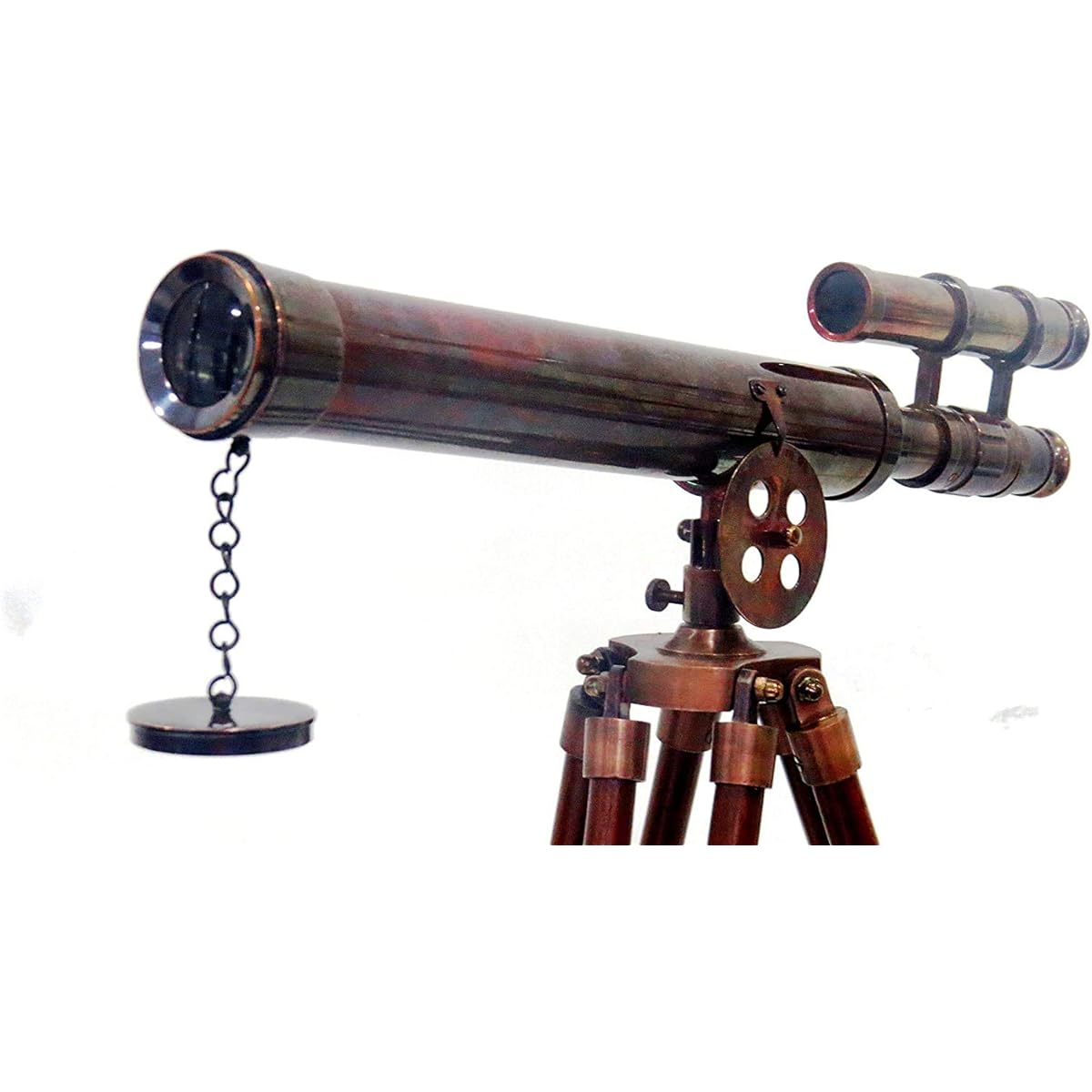NAUTICALMART Floor Standing Dark Antique Griffith Astro Telescope 64" Vintage Telescope