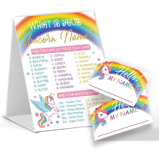 30 Kids Party Game Logos and Cards for Holiday Events, Event Card Ideas, Decoration Supplies, Birthday Party Games (DLM336)
